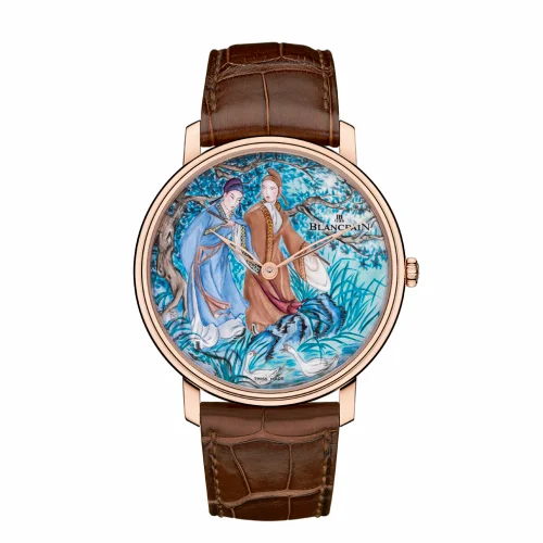 Blancpain Villeret Manuelle Piece Unique Grand Feu Men with Swan 6615C-3631-55B - 1